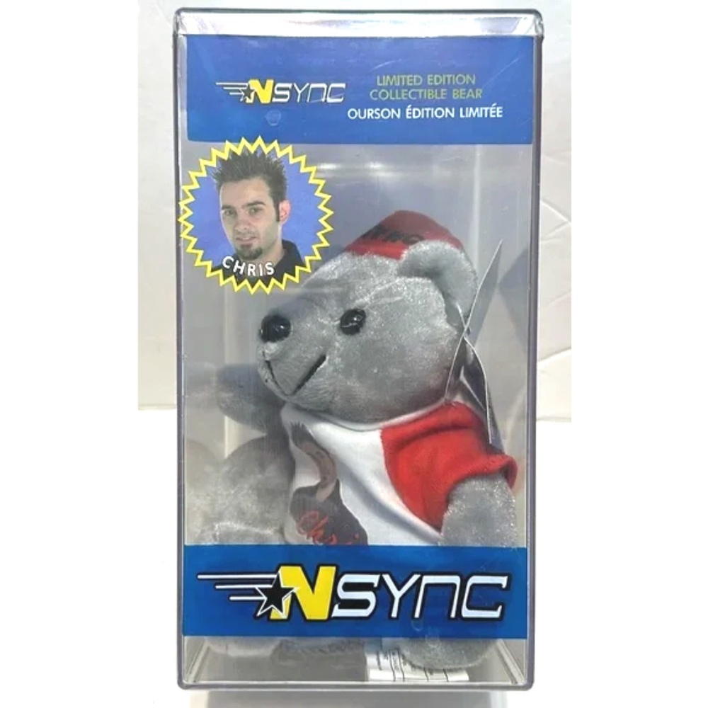 NSYNC Chris Limited Edition Rare Bear 'N Sync With You